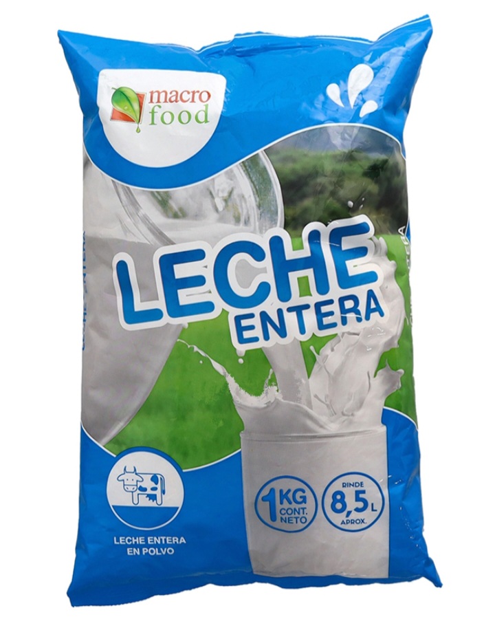 Leche Entera 1kg