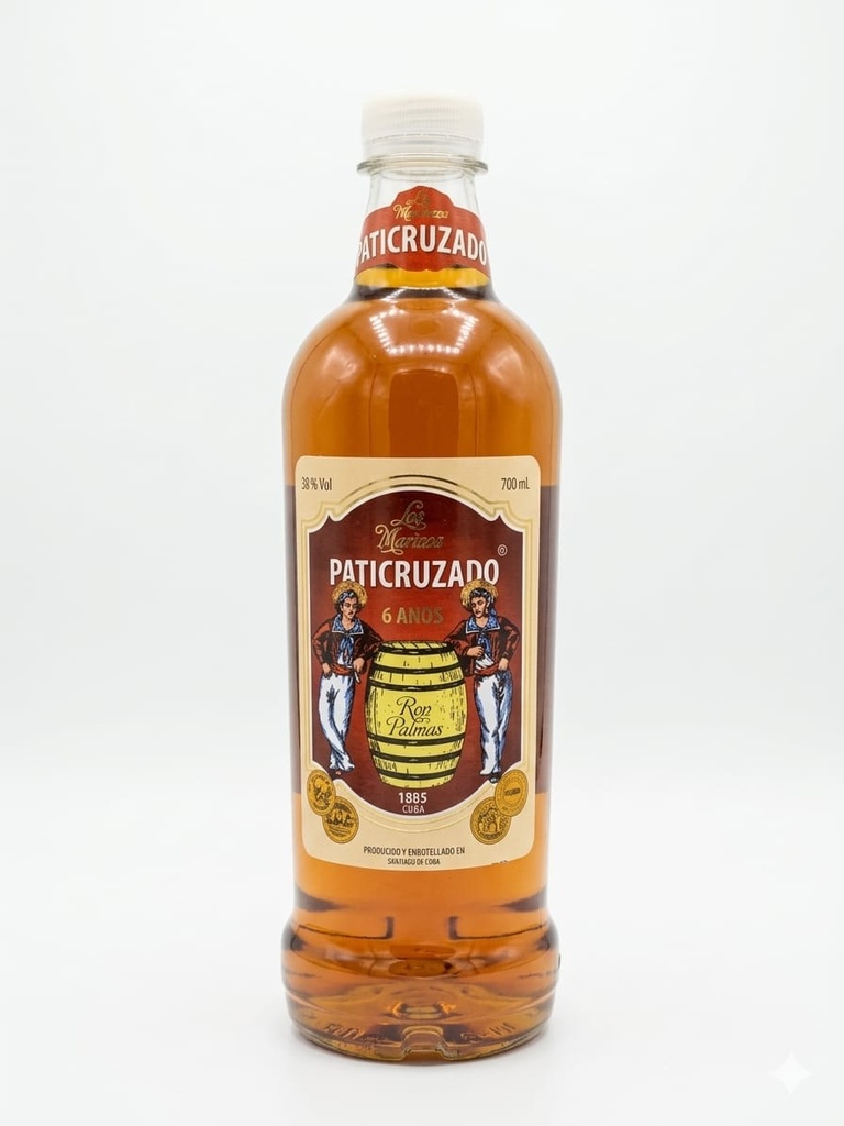  Ron Palmas "Los Marinos Paticruzado" 700 ml
