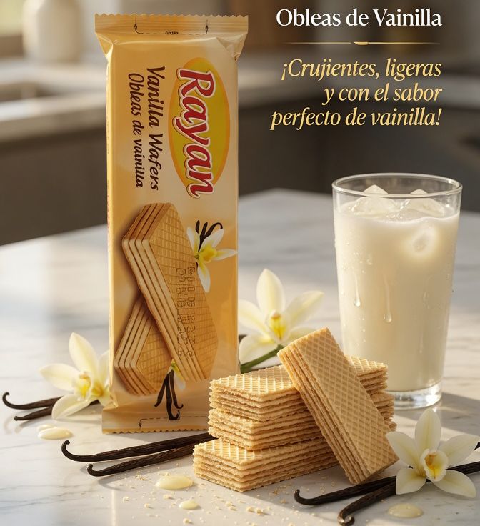 Sorbetos Rayan sabor Crema de Vainilla (80gr) 