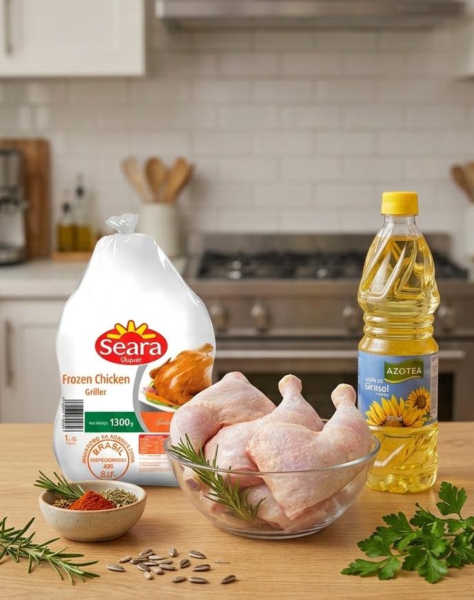 Combo Especial 2 (caja de Pollo 15kg, 1 pollo entero, 2 aceite de girasol)