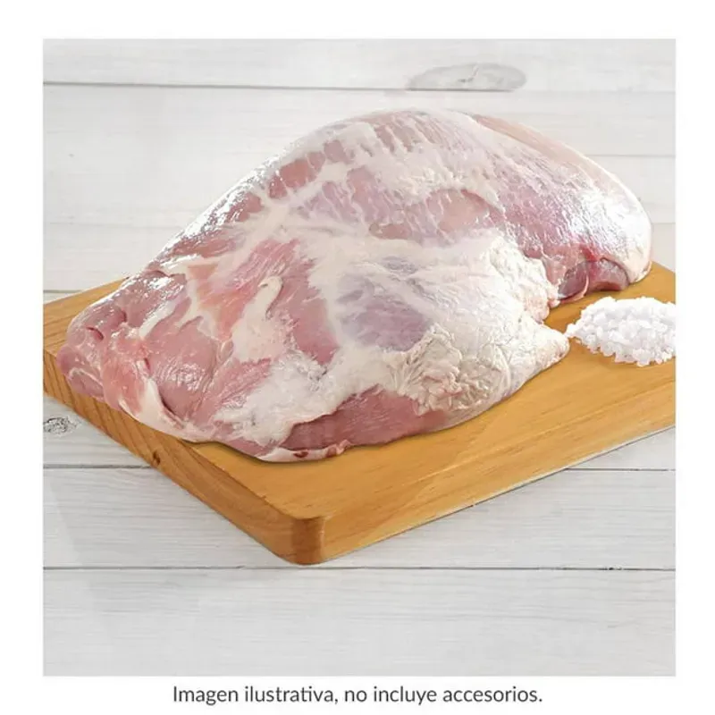  Paleta de cerdo sin hueso y sin piel (3.4- 4 Kg)