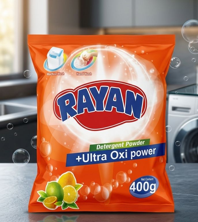 Detergente en Polvo Rayan (400g)