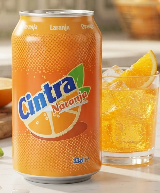 Refresco Sabor Naranja Lata 330ml