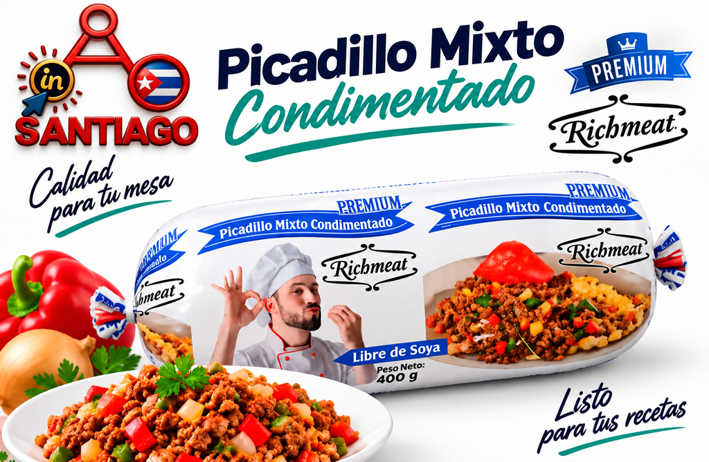 Picadillo mixto condimentado 400g