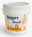Yogurt Natural cubo de 4Lt